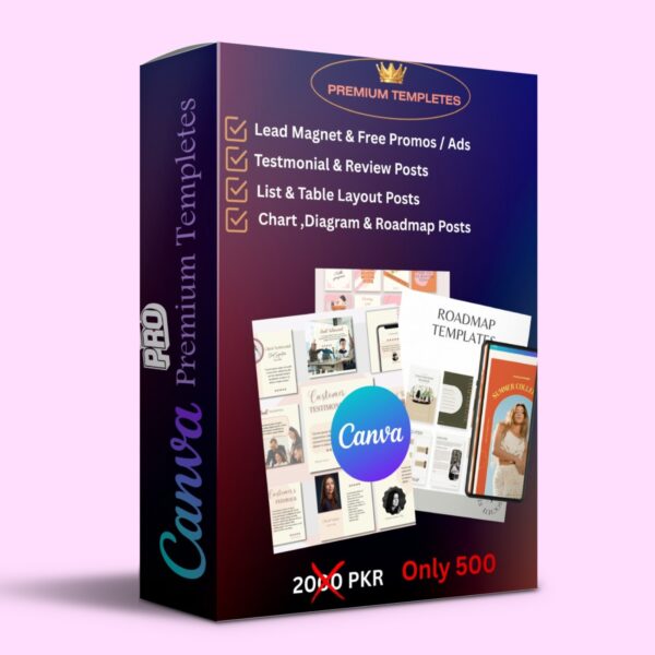 Canva Premium Templates- Editable Designs for Every Need