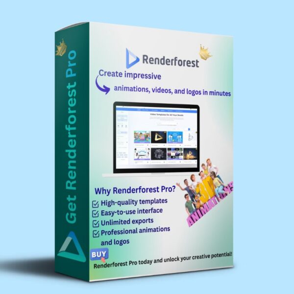 Renderforest Pro – Ultimate Video, Animation, and Logo Creation Tool